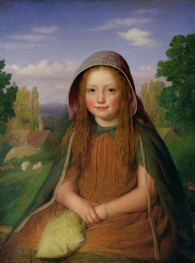 Una Chica, 1861 de E.T. Davies